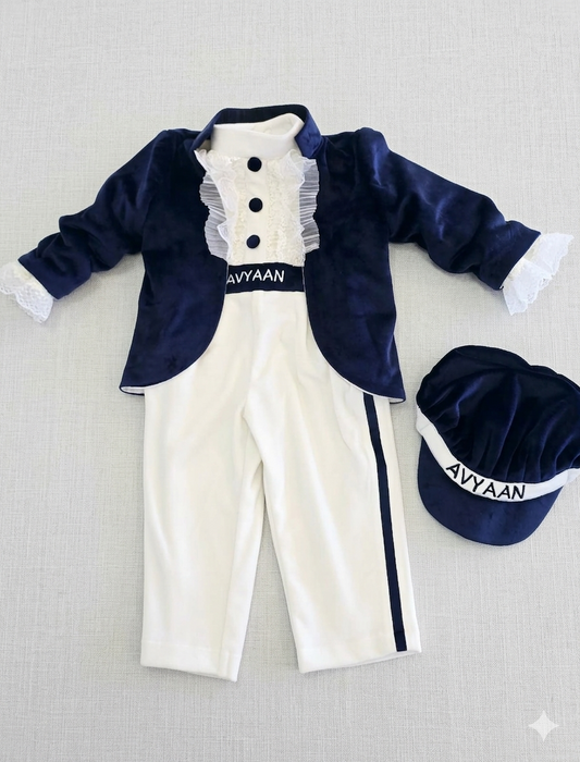 Romper with jacket