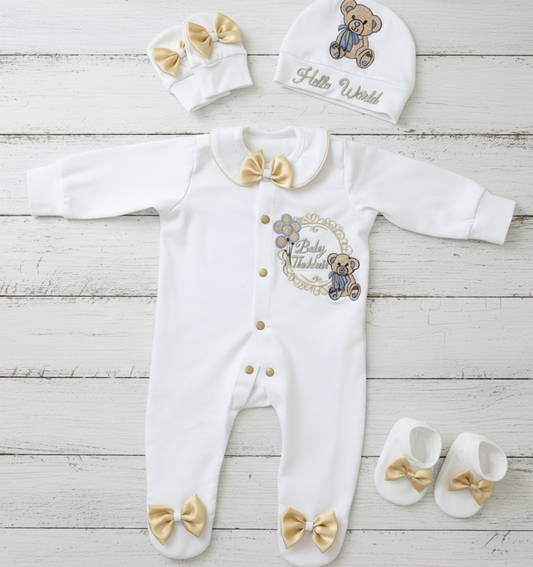 The Teddy Bear Romper Set