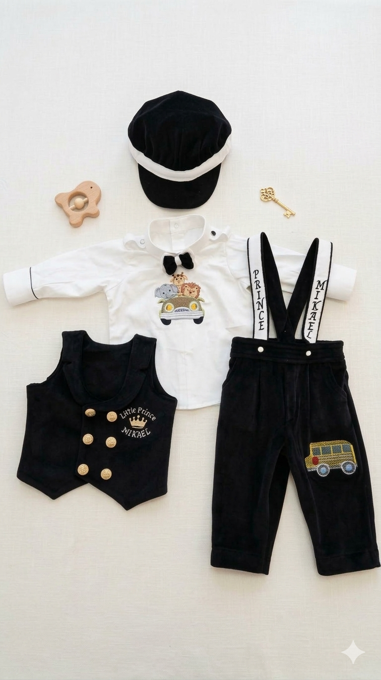 Little Prince Suspender Set