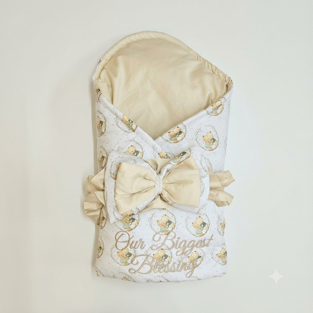 Teddy Hugs Blessing Wrap
