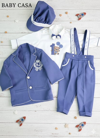 The Birthday Teddy 4 Piece Blazer Suit