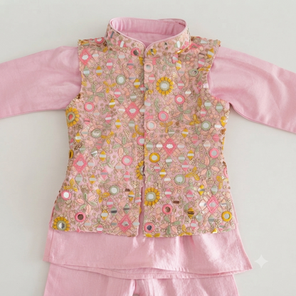 Pink Sibling Twinning Set