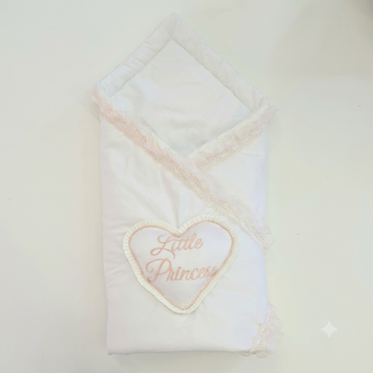 Little Princess Heart Lace Wrap