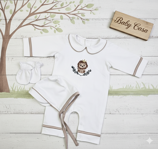 The Lion Cub Romper & Cap set