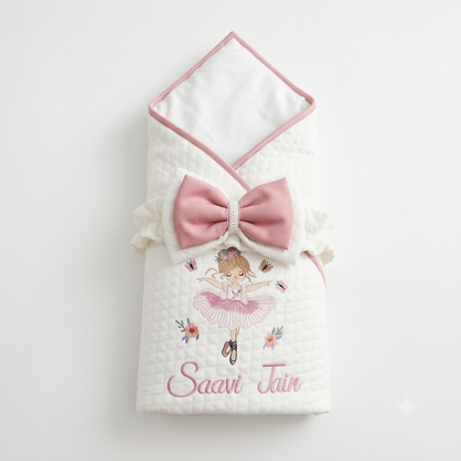 Pink Ballerina Baby Wrap