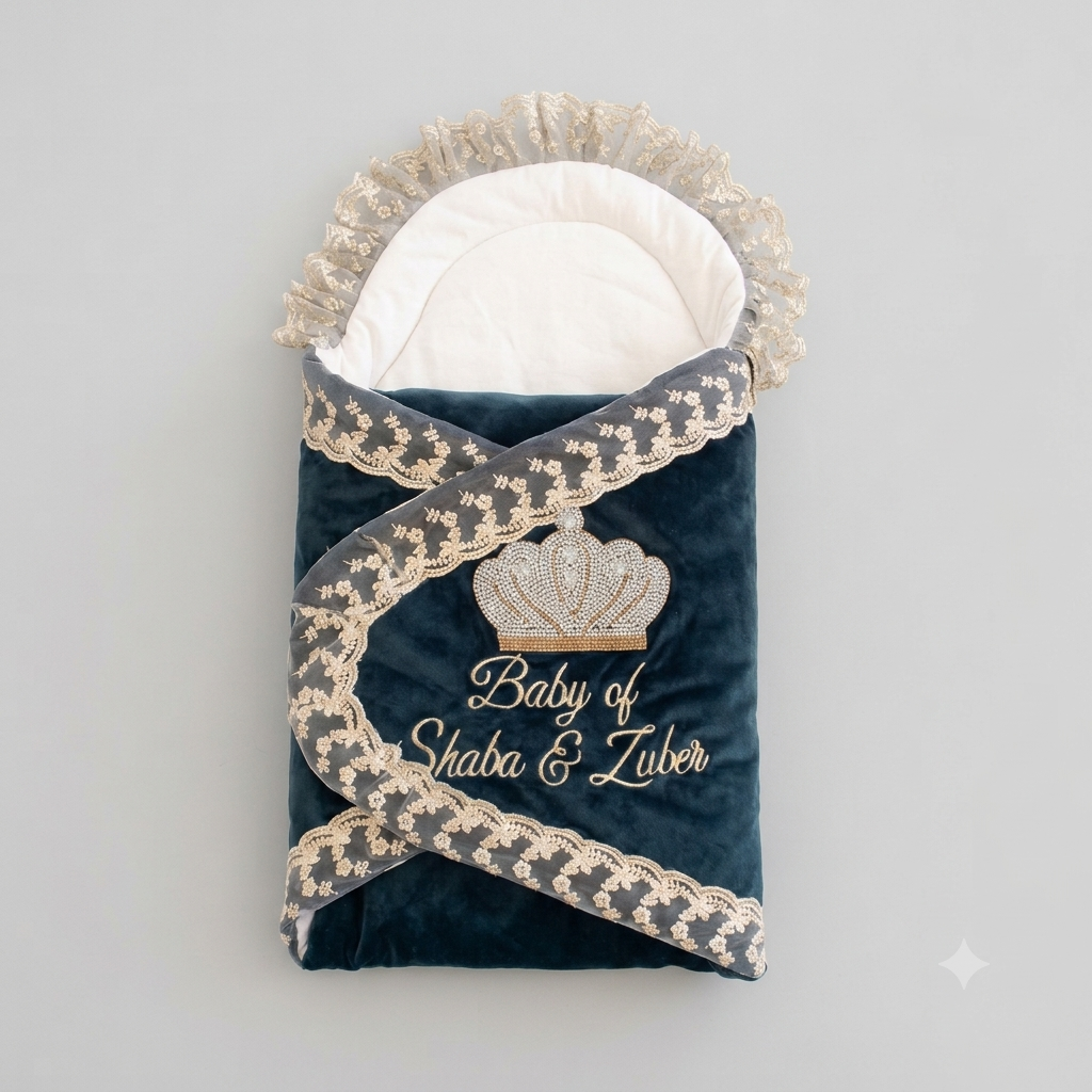 Royal Teal Baby Wrap
