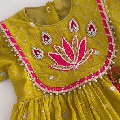 Peacock Green Festive Set