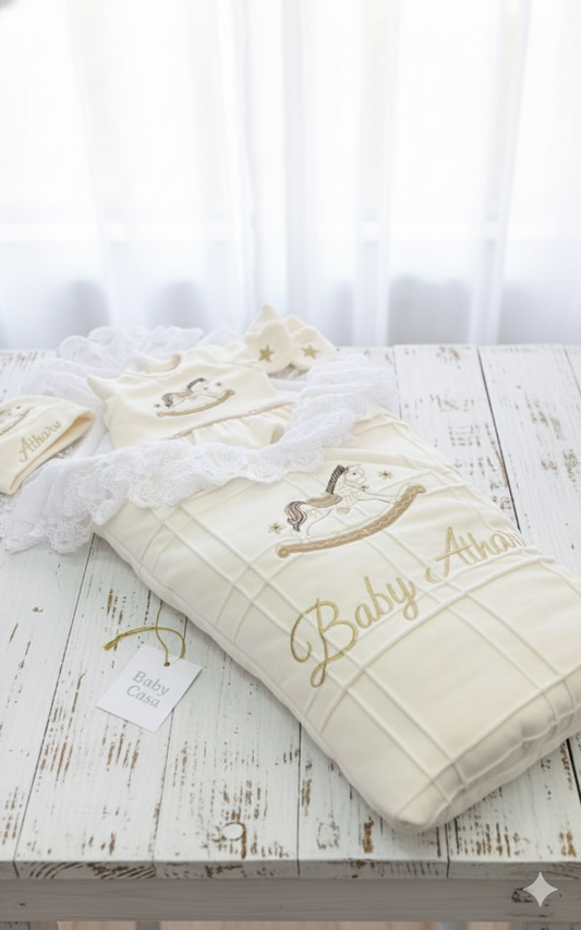 The Ivory Horse Combo Set