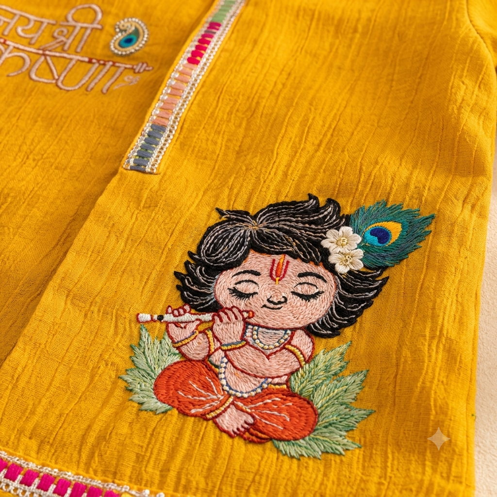 Shri Krishna Dhoti Outfit
