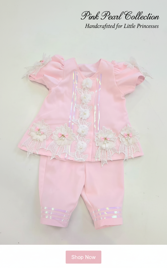 Pink Pearl Collection: Handcrafted for Little Princesses