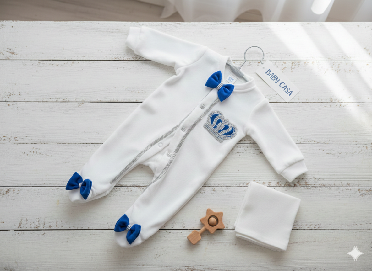 Royal Crown Romper