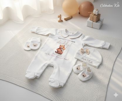 Daddy  Birthday Romper Set