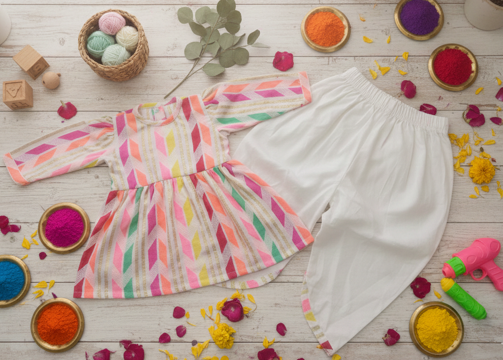 Holi Outfit For Girls