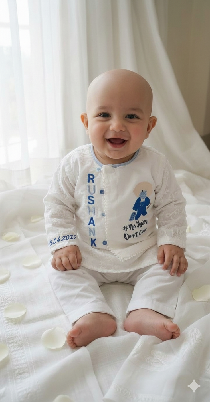 Personalised White Naming Set