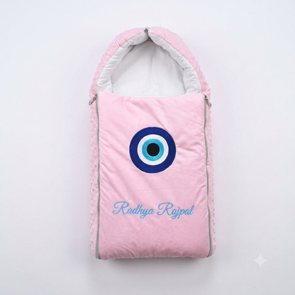 Pink Evil Eye Baby Nest
