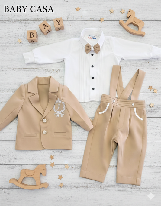 The Chikoo Color Blazer Suit