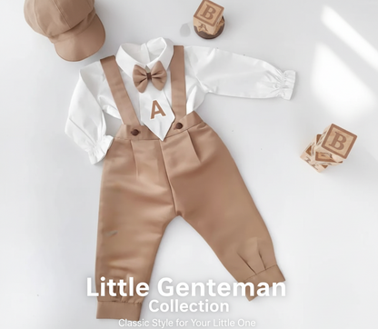 The Classic Initial Tie Suspender Set (3-Piece)