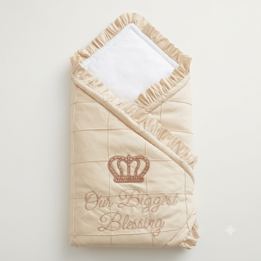 Golden Crown Baby Wrap