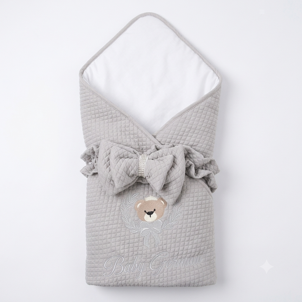 Silver Dove Teddy Wrap