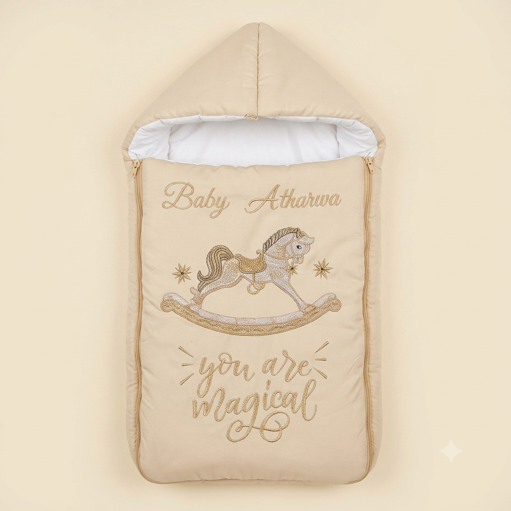 Golden Rocking Horse Nest