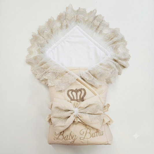 Regal Lace Crown Wrap