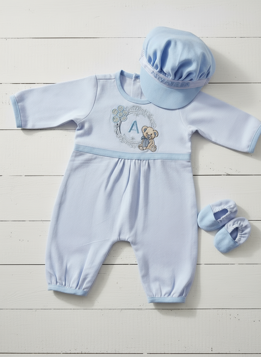 The Small Teddy Romper Set
