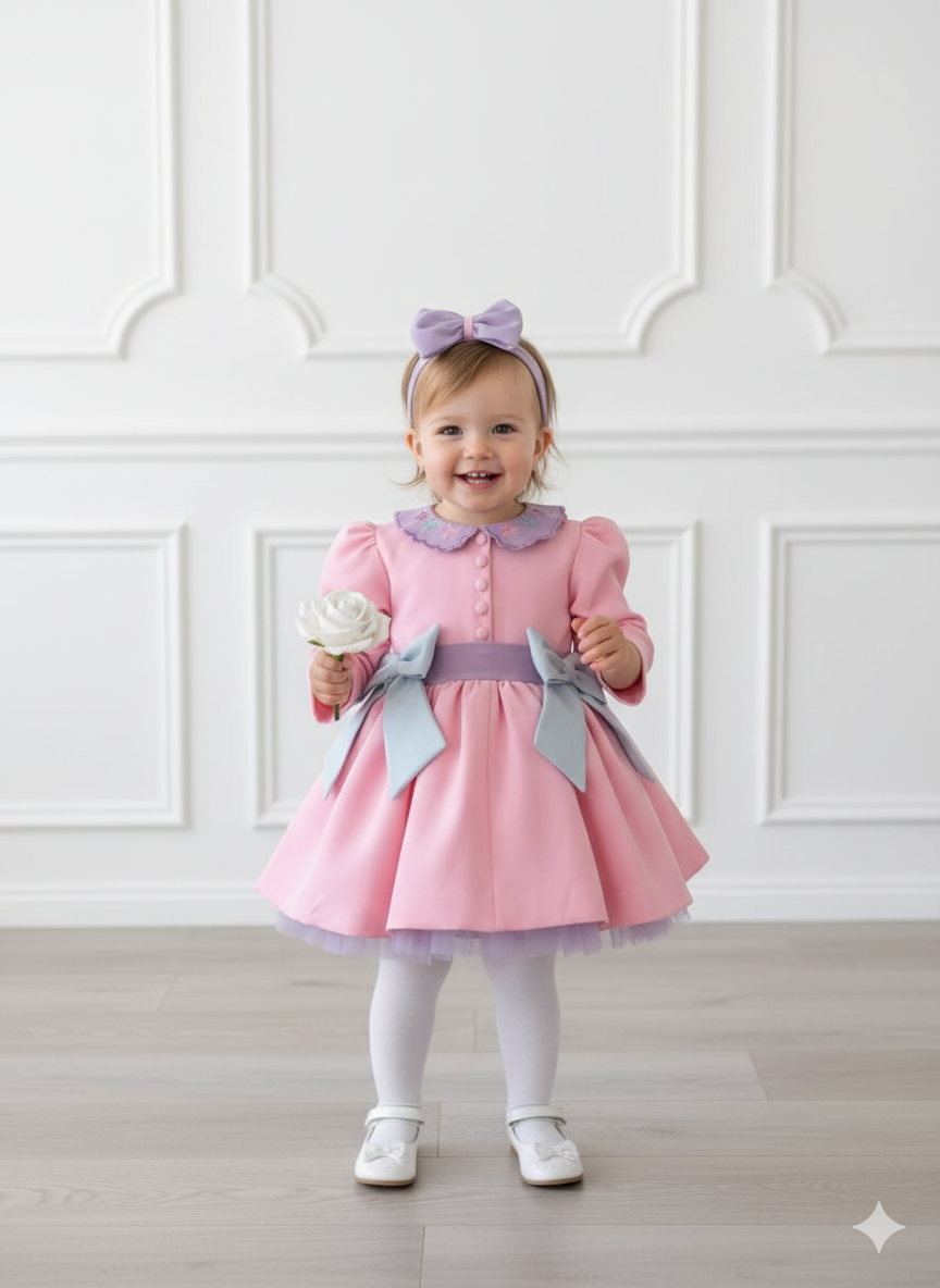 The Pink Lilac Vintage Dress
