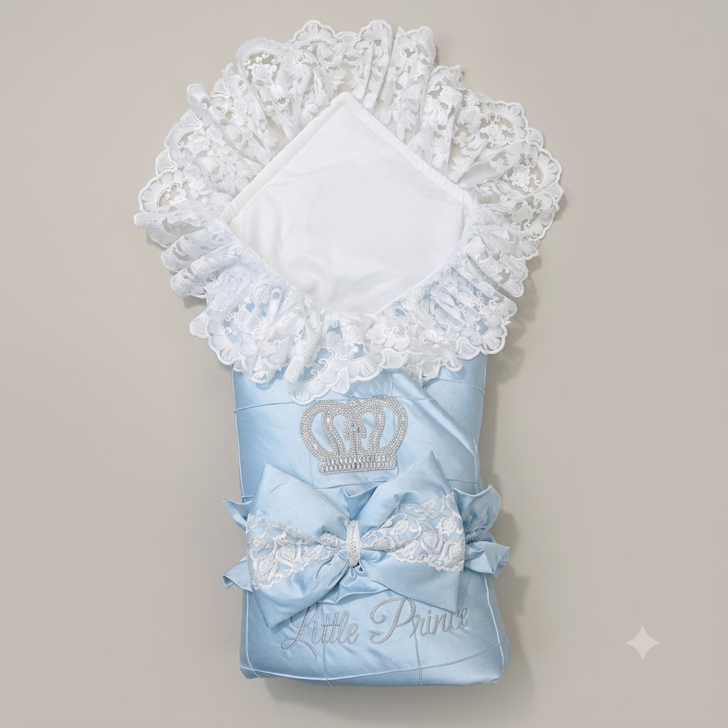Sky Blue Little Prince Baby Wrap