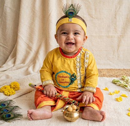 First Janmashtami outfit