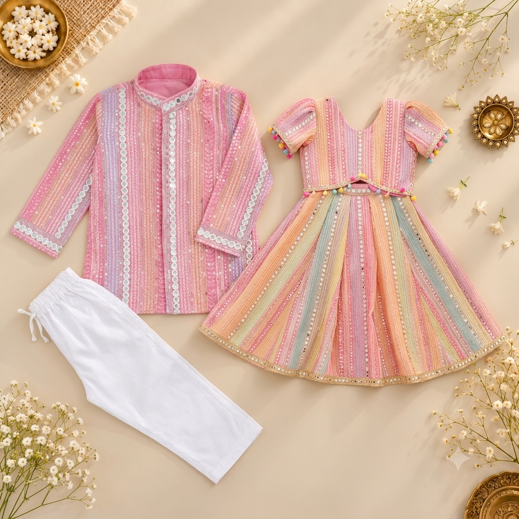 Pastel Festive Twinning Set