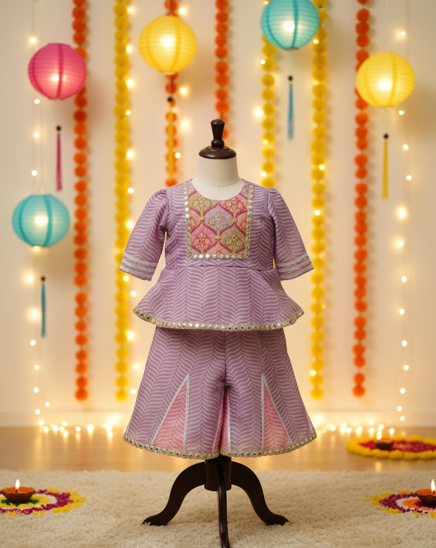 The Peplum Diwali Outfit
