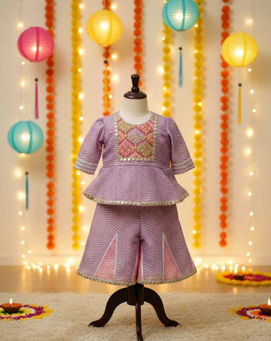 The Peplum Diwali Outfit