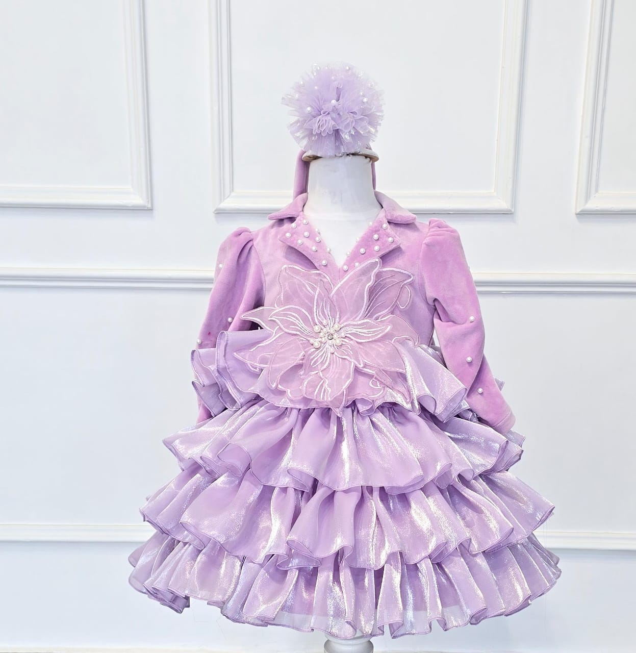 The Lilac Flared Frock