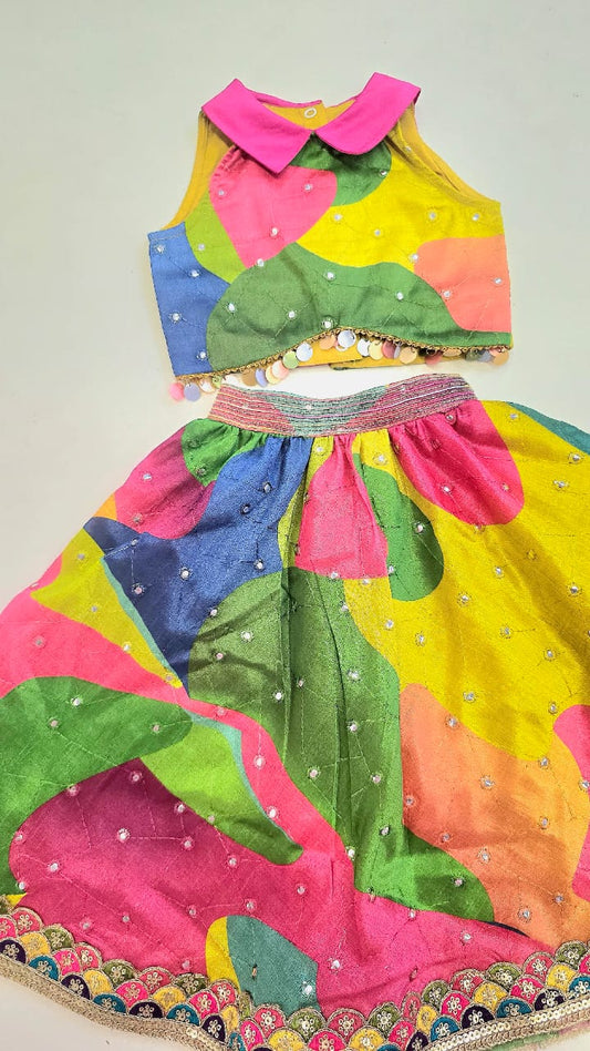 The Vibrant Lehenga Set