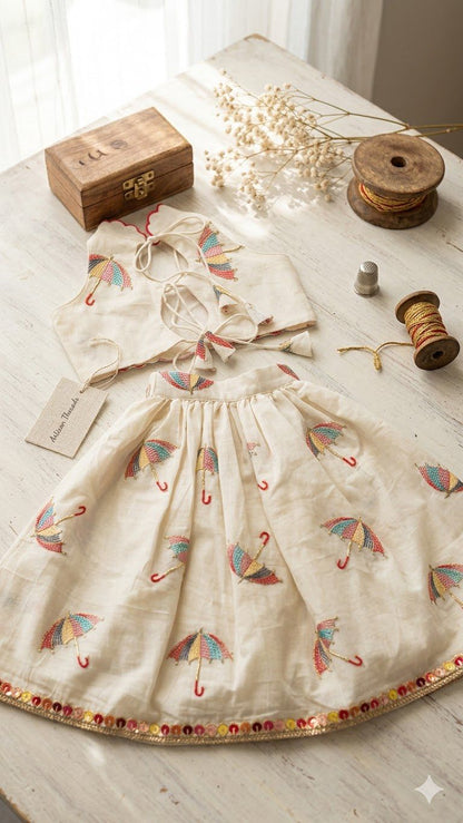 The Artisan’s Garden Lehenga