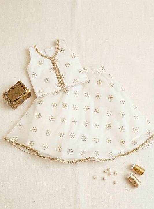 The Elegant White Lehega Set