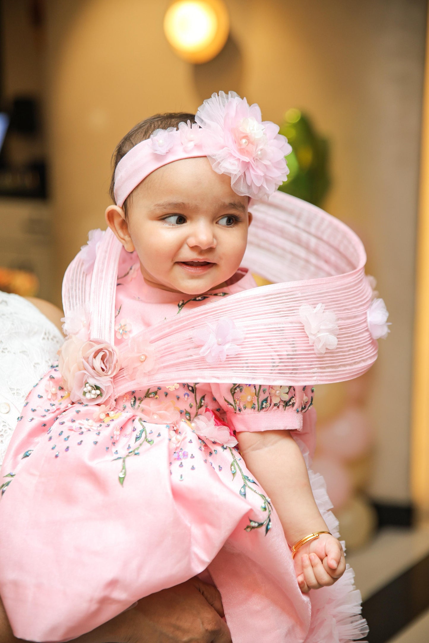Bespoke floral Fairy-Tale Frock