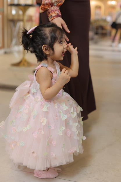 Royal Pastel Bows Luxury Frock