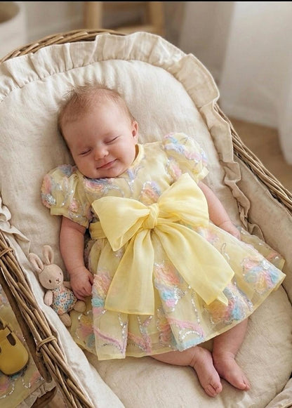 Seraphina Lemon Dress