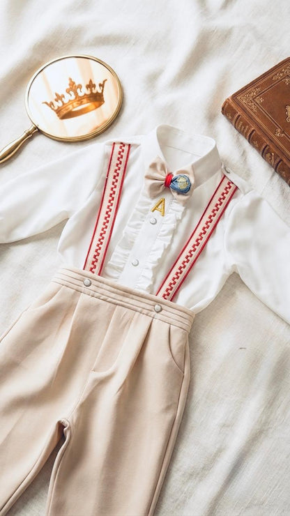 Little pooh boy outfit