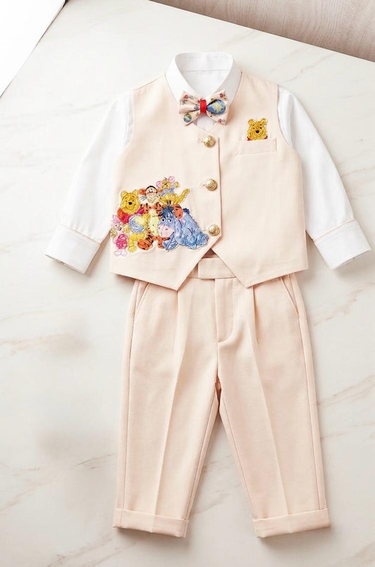 Little pooh boy outfit
