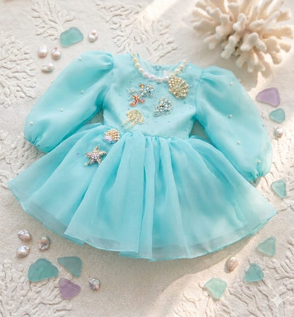 Seashell pearl dress