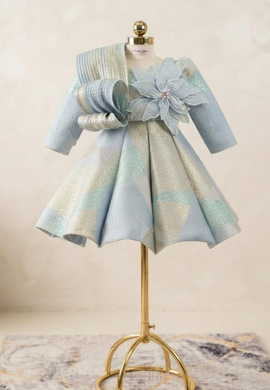 Frozen ball gown