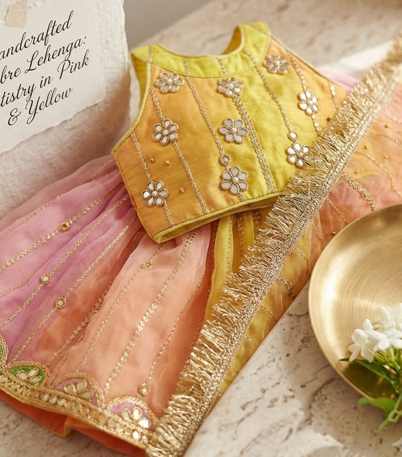Marigold muse lehnga set