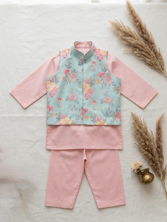 The Pastel Meadow Kurta Set