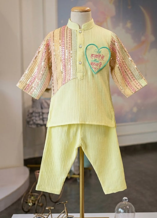 The "Behena" Sequin Kurta Set