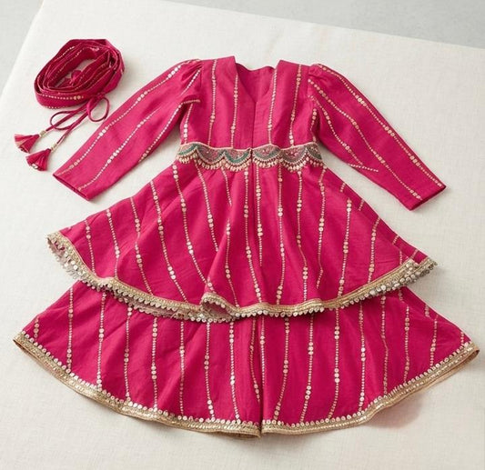 Festive hot pink