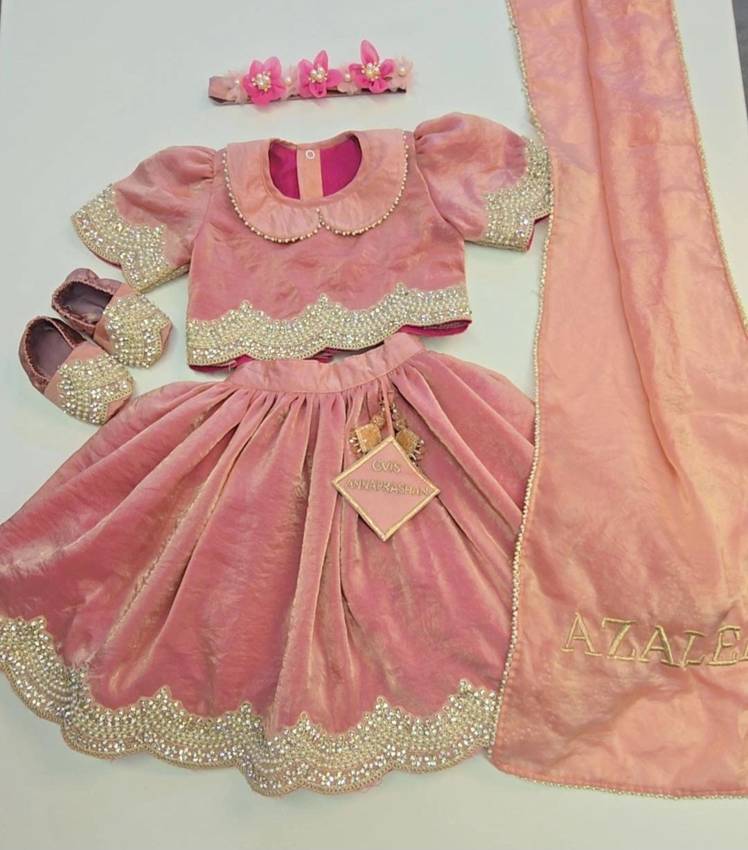 The Rose Pink Lehenga Set