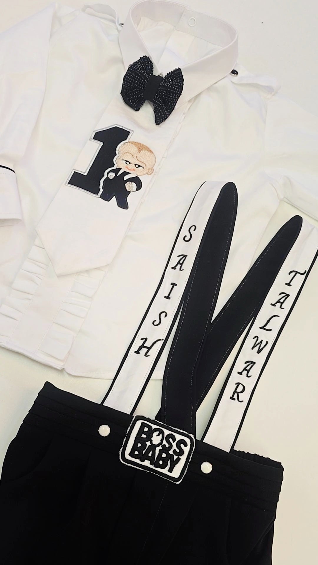 The Baby Boss Tux-set