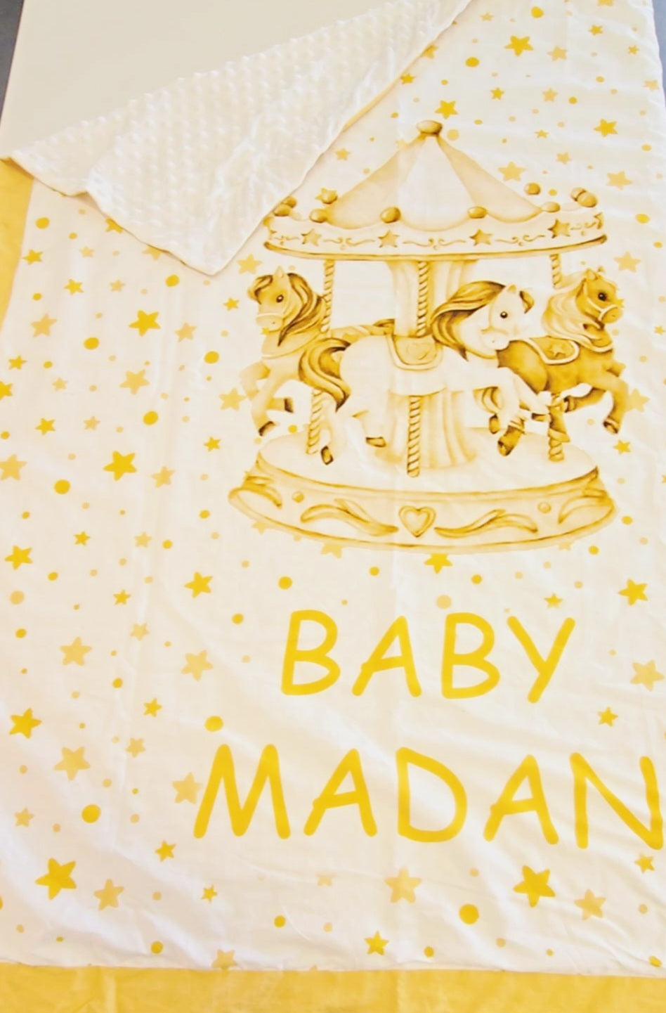 The Horse Carousel Blanket